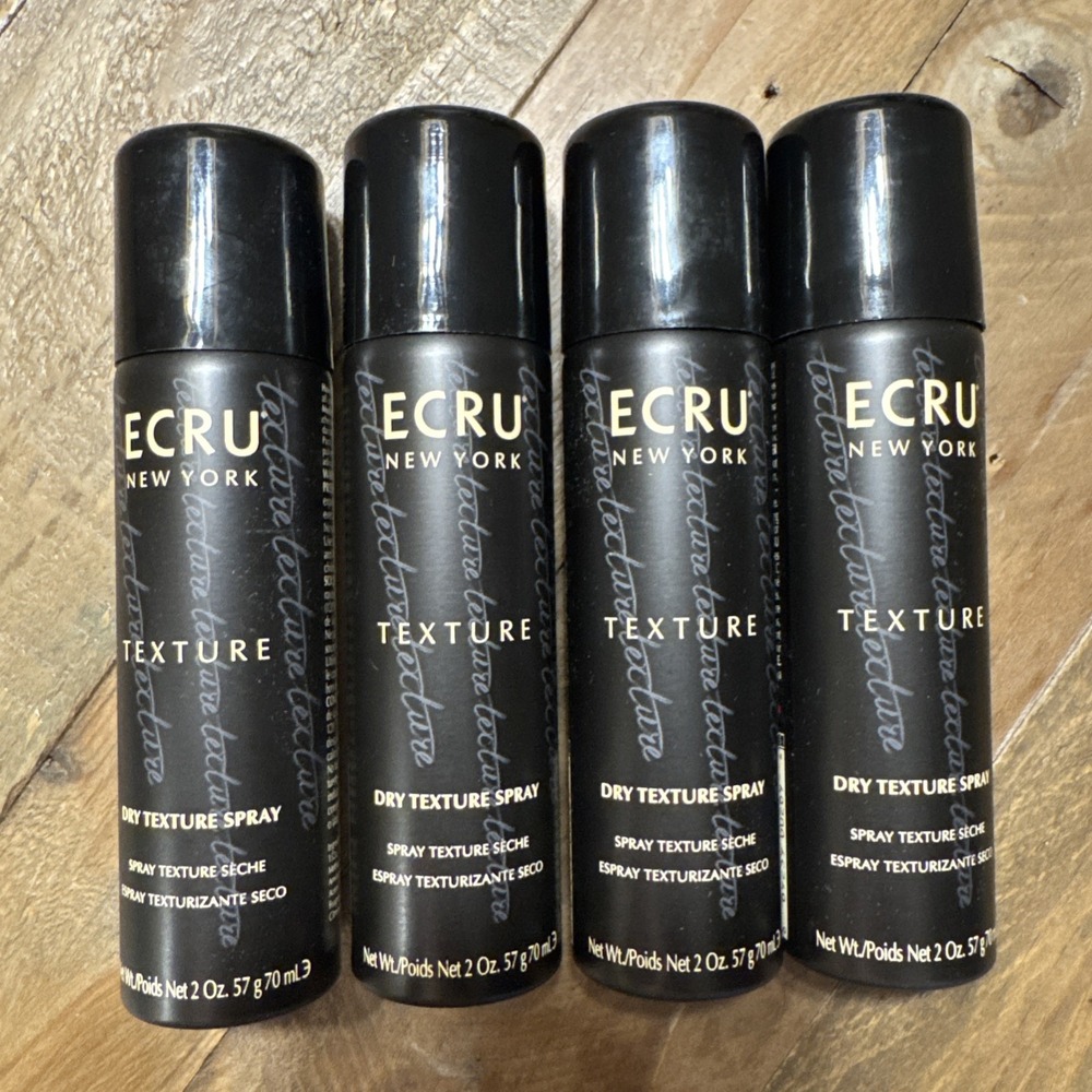 ECRU New York Texture Dry Texture Spray for Hair 2 Oz 4 Pack Cans 0669259002694